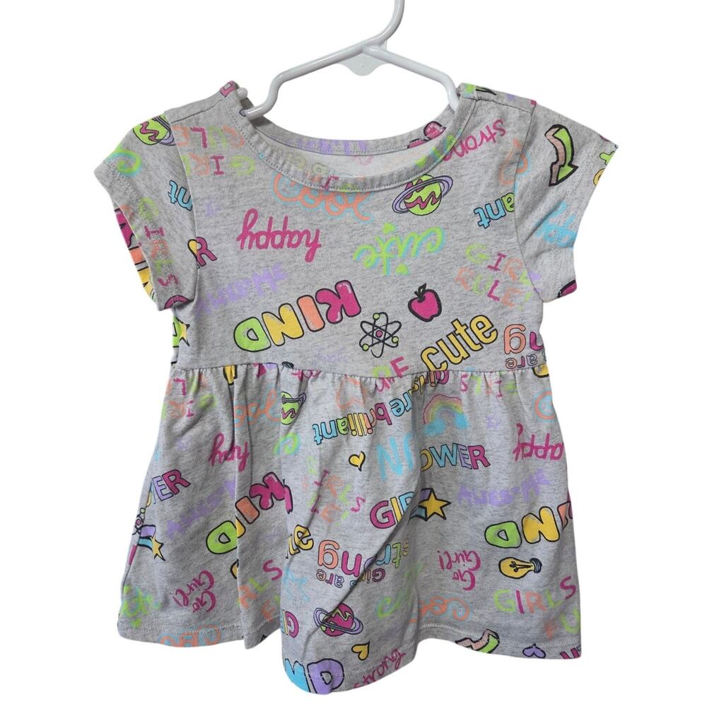 Graffiti Style Graphic Dress – The Children’s Place – 12-18mo